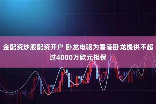 金配资炒股配资开户 卧龙电驱为香港卧龙提供不超过4000万欧元担保
