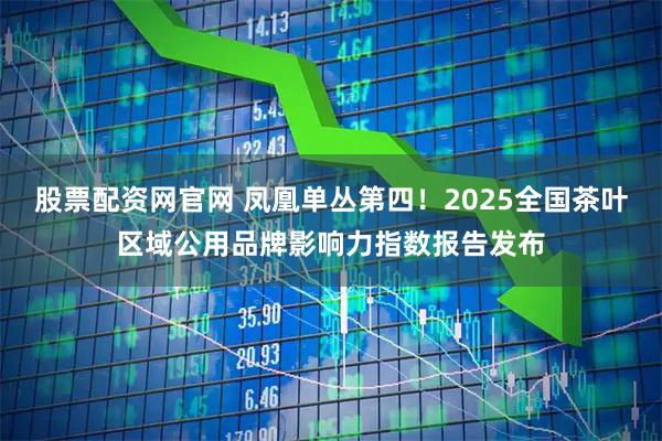 股票配资网官网 凤凰单丛第四！2025全国茶叶区域公用品牌影响力指数报告发布