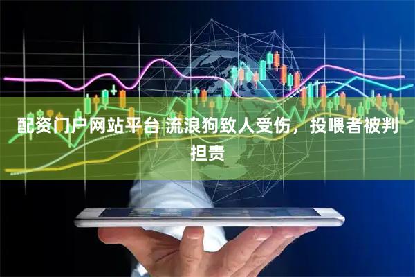 配资门户网站平台 流浪狗致人受伤，投喂者被判担责
